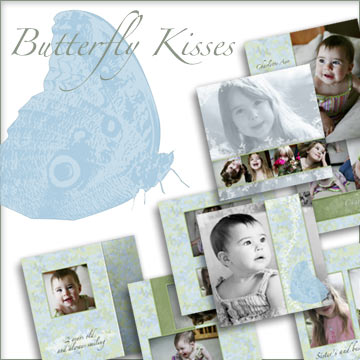 Butterfly Kisses 10 Page Album